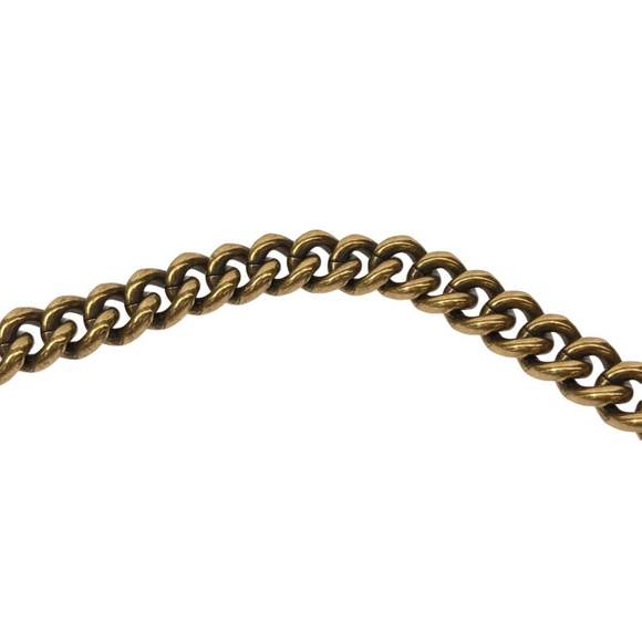 Gucci Chain Shoulder Bag Margaret White Ivory Bee Broadway Queen - Picture 8 of 12